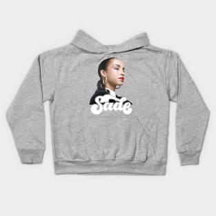 Sade // Retro 80s Style Fan Design Kids Hoodie